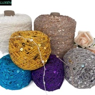 LUXEN Sequin Yarn Handmade Colorful Garment Accessories With Sequin Sewing DIY Craft Thread