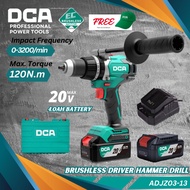 DCA ADJZ03-13 (Type Z/EM) 20V Max Cordless Brushless Hammer Drill