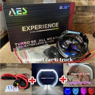 AES Turbo SE Biled PACKAGE 3 Colors 2.5 inch Allweater | LED Projector AES Turbo SE All Weather