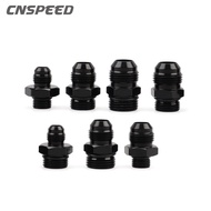 Male Adapter Fitting Black ORB-6 ORB-10 ORB-10 O-ring Boss to AN6 6AN AN8 8AN AN1010AN 6061-T6 alumi