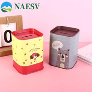 NAESV Cash Box Giraffe Animal Birthday Gift Save Money Lovely Home Decoration High-Capacity Money Bo