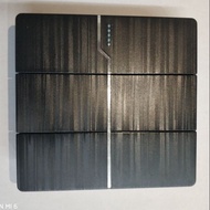 .YAGP BLACK 3GANG 2WAY SWITCH SOCKET.