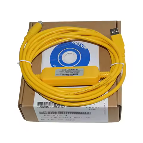 Flexible USB-ACAB230 for DELTA DVP PLC Programming Cable USB-DVP Download Cable