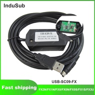 USB-SC09-FX For Mitsubishi PLC Programming Cable USB/RS422 Download cable Communication FX2N/FX1N/FX