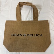 Dean & Deluca beach bag 麻質沙灘袋