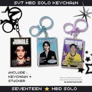 SEVENTEEN HBD ALBUM Solo Keychain by pearlyroses.studio