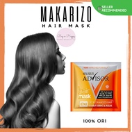 Masker Rambut Makarizo Advisor Hair Repair Mask Catok dan Warna Rambut