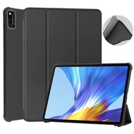 HonorPad9 HonorPad8 HonorPad6 HonorMagicPad Luxury Silicone Tri-fold Bracket Tablet Case For Honor Pad 9 8 6 5 MagicPad 10.1 12 12.1 13 inch Anti Scratch Tablet Screen Protector