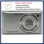 Pre-owned Product Sony Cyber-shot DSC-W380 14.1MP Digital Camera Silver - 5x Optical Zoom G Lens - C
