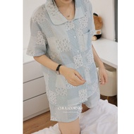 Women's Pajamas / Short Cotton Pajamas with Lovely Patterns
