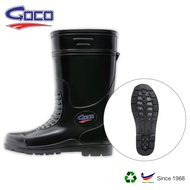 GOCO 968 BLACK RUBBER BOOT WELLINGTON BOOT