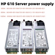 Hp G10 500W 800W 1600W Server Power Supply 866729-001 866730-001 863373- 001 DL360 G10/DL380 G10/DL3