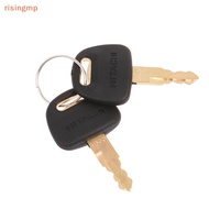 [risingmp] 2 PCS H800 Excavator  Key For Hitachi ZAX ZAXIS Grab BU0028 Zax ex60 / 70 / 120 / 200 / 2