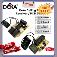 ⭐ [100% ORIGINAL] ⭐ Deka Ceiling Fan 345 Speed Receiver PCB Board Receiver Deka Fan Mother Board Kip