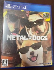 PlayStation 4 PS4 Game METAL DOGS 二手新淨
