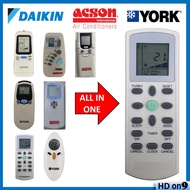 YORK / ACSON / DAIKIN Air Cond Aircond Air Conditioner Remote Control Replacement (DGS-01)