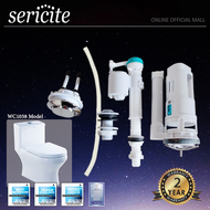 INNO SERICITE 3/6 LITER INTERNAL FITTING C/W DUAL FLUSH PUSH BUTTON (for WC1038 One Piece WC)