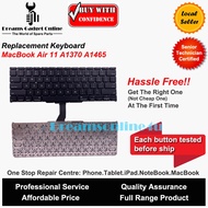 Replacement MacB00k Air 11 A1370 A1465 US Keyboard