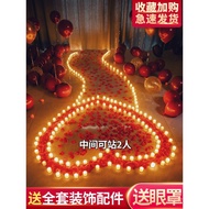 Supplies Confession Electronic Confession Indoor Room Scene Candle Birthday Decoration Romantic Prop