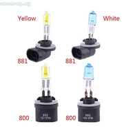 amonoay Brightness White LED Light Bulb 880 881 12V 27W Halogen Bulb for Car Light