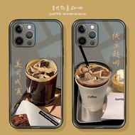 American Coffee Phone Case IPhone 6 6S 11 7 8 Se 2020 X XR XS Plus 12 13 14 PRO mini MAX Transparent