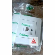 Schneider Leona Outlet Data RJ45 Cat6 LNA4700121 Socket Data Cat6