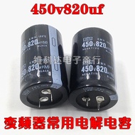 Imported Electrolytic Capacitor 450v820uF 400V 820uF Inverter Capacitor 35 x 60