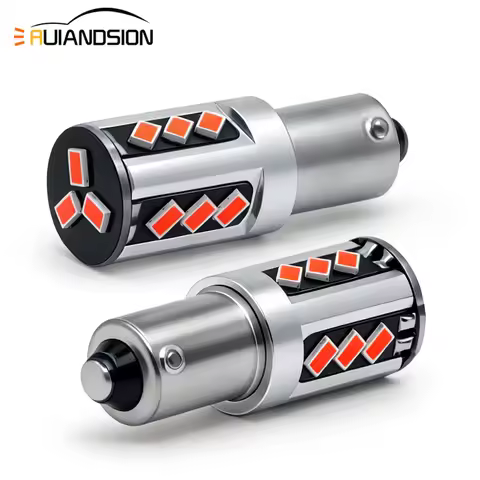 Ruiandsion BA9S T4W Turn Signal Light LED BAX9S H6W BAY9S H21W 9-60V For Brake Reverse Parking Lamp 