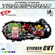 Transparent CVT STICKER MOTIF STARBINTANG ETC GRADASI KZR GEN 1/2 Y8 VARIATIONS