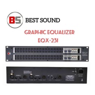 BS EQX-231 Best Sound Graphic Equalizer (Ready Stock) - For Professional Audio or Home Equipment