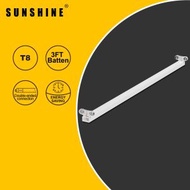 (LT8-900D) 3尺 LED T8 水晶頭可折疊雙端光管支架 孖管