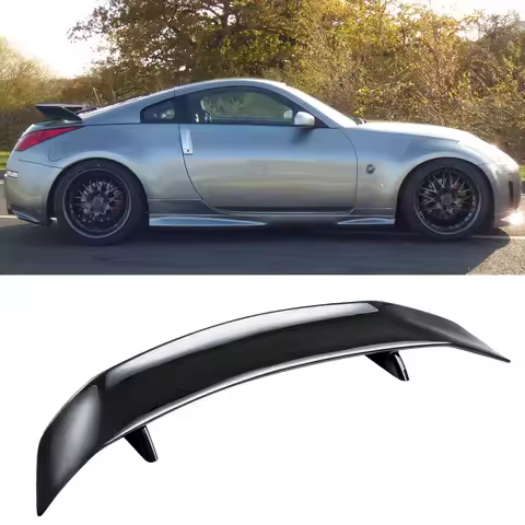 47" Gloss Car Rear Trunk GT Spoiler Tail Wing For Nissan 350Z Z33 N1 Nismo 370Z