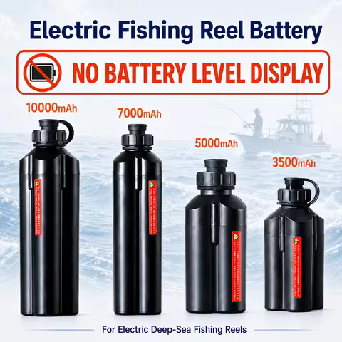 7000mAh 5000mAh Electric Fishing Reel Battery For SHIMANO DAIWA ECOODA 3500mAh 10000mAh Electric Sea