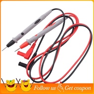 1 Pair Cord Tester Cable For Voltmetre Ohmmeter Multimeter Amperemetre