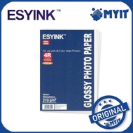 Esyink Glossy 4R Photo Paper Pack High Density 210gsm 5760DPI 10cm x 15cm 20 Sheets pcs