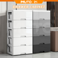IMUTO Drawer Cabinet for clothes Thick organizer storage cabinet With Wheels Drawer Durabox  storage