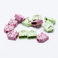 Ready Stock No Need To Wait-3.5mm Headphone Socket PJ-307C 3F07-5p Audio Green Pin Iron W258-190311 