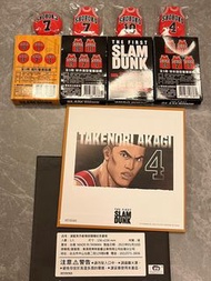 [台北限定] 絕版 The first slam dunk 紀念畫板 灌籃高手 球衣 磁鐵 磁石 男兒當入樽 宮城良田 櫻木花道 赤木 籃球 台灣限定