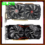 SKJYR RX580 1/2/4/8GB Gaming Video Card Computer Graphics Card PCI-E X16 DDR3 HD+VGA+DVI placa de vi
