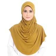 Habibi Noura Tudung Rashidah-Mustard