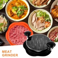 Chicken Shredder with Clear Lid Anti Slip Chicken Shredder Tool Twist Ergonomic Handle Chicken Shred