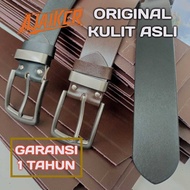 Men's Genuine Leather Belt/ Men's Leather Belt/ Genuine Leather Buckle Garut Leather Belt