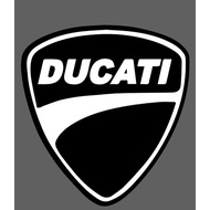 DUCATI STICKER, DUCATI LOGO. STICKER MOTO,STICKER MOTOSIKAL