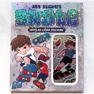 255 Mini Skate Sticker