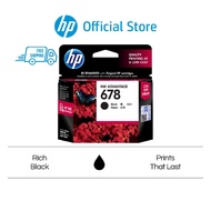 HP 678 Single Pack | Black Original Ink Advantage Cartridge | HP Deskjet Printer 2645, 4645, 1515, 2515, 2545, 3545, 4515 [FREE Delivery] [CZ107AA] Say No to Refill