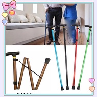 [beautifulhome] Walking Cane Elder Cane Adjustable Folding Canes Collapsible Senior Stis Elder Crutc
