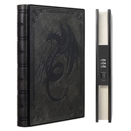 A5 Thickened Password Retro Notebook Password Notepad with Lock Simple Notebook Student Diary 7.29