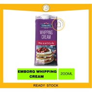 EMBORG WHIPPING CREAM 200ML [ FREE ICE PACK ] - HOME BAKER MALAYSIA