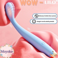 Finger Shaped Clitoral Vibrator- Alat Bantu Seksual Dildo-Sex Toys