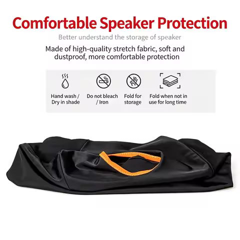Cover for JBL PartyBox 110 120 130 Speaker Dust Cover PARTYBOX110/120/130 Audio Storage Dust-proof C